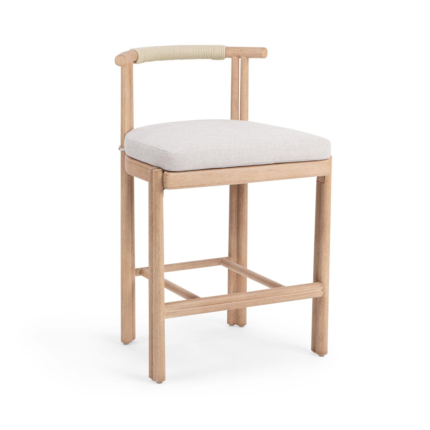 Curated Saving Oliver Outdoor Armless Counter Stool Collection