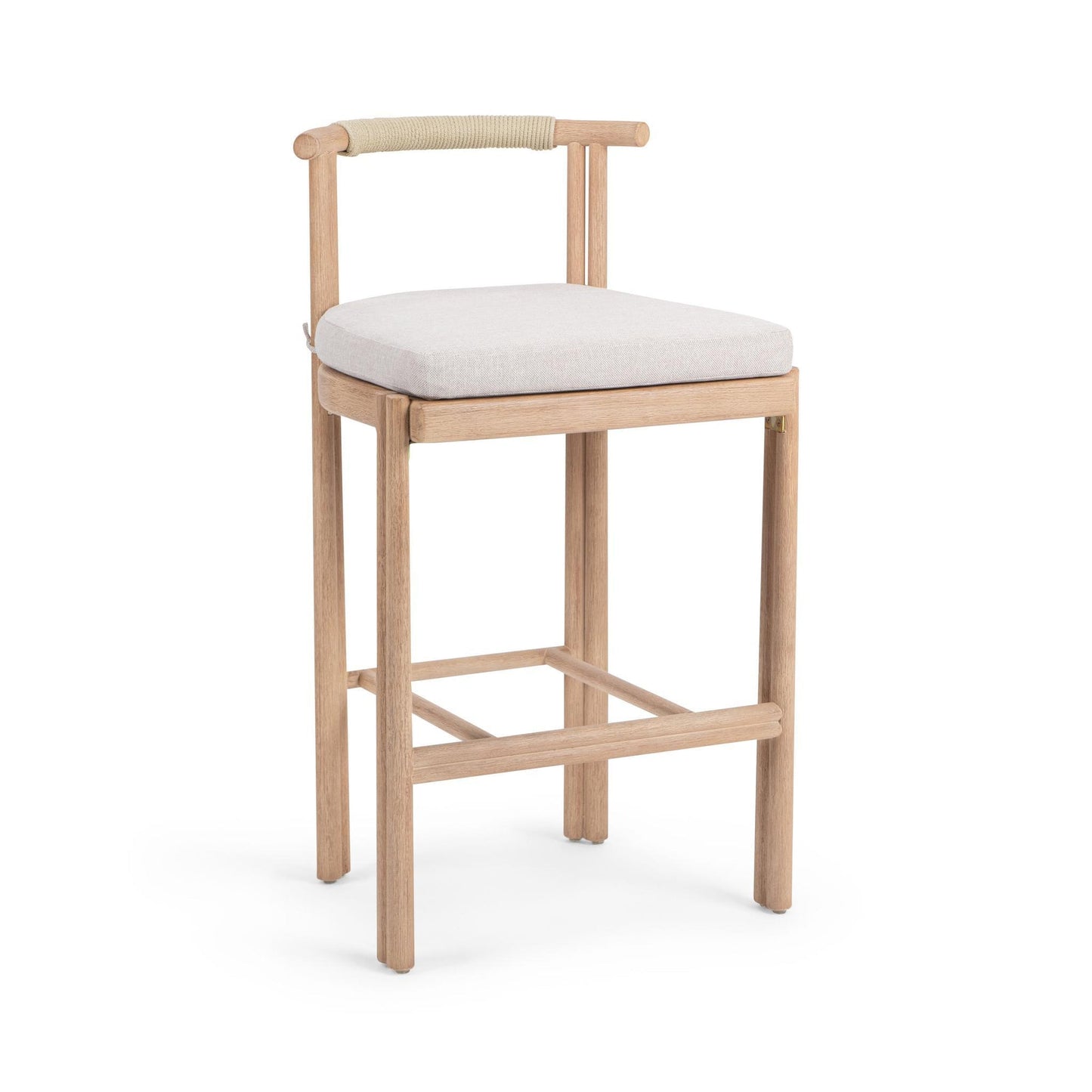 Curated Saving Oliver Outdoor Armless Barstool Collection