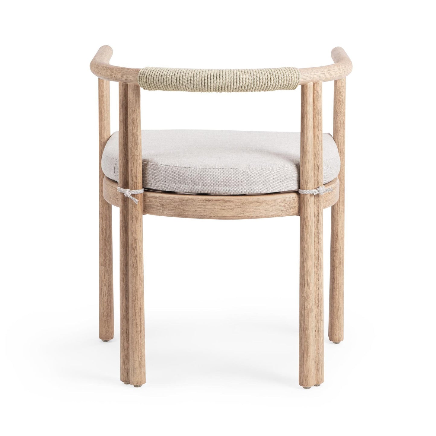 Butterscotch Eucalyptus Wood Outdoor Accent Chair Oliver Outdoor Dining Armchair Collection