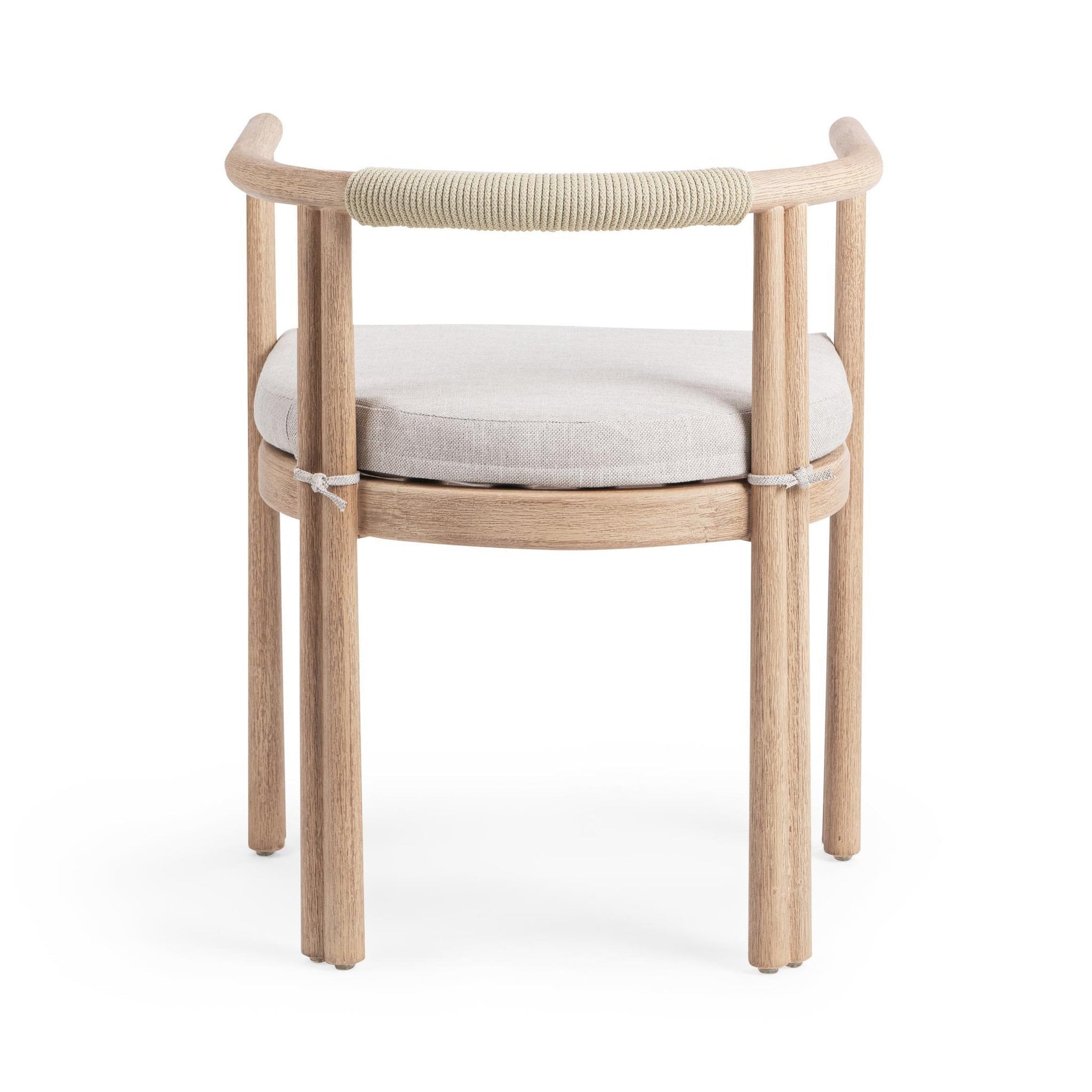 Butterscotch Eucalyptus Wood Outdoor Accent Chair Oliver Outdoor Dining Armchair Collection