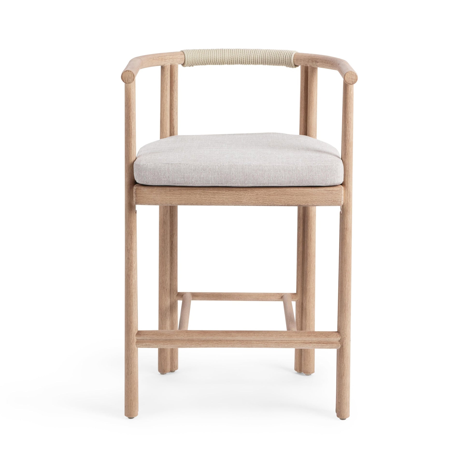 Butterscotch Eucalyptus Wood Outdoor Bar & Counter Stool Oliver Outdoor Counter Stool Collection