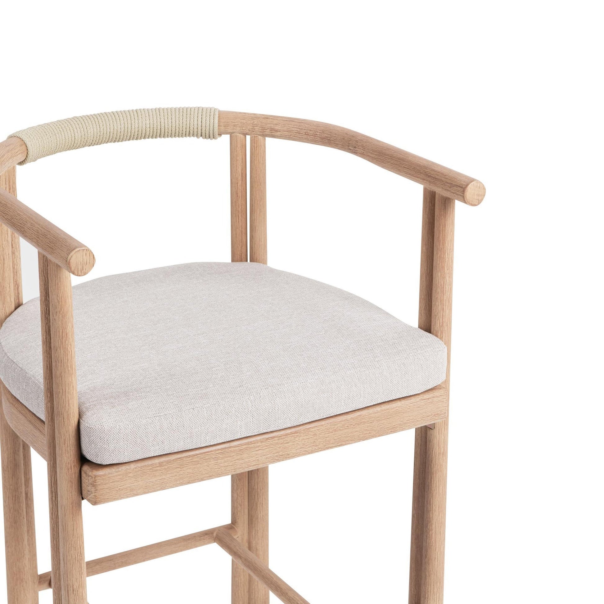 Butterscotch Eucalyptus Wood Outdoor Bar & Counter Stool Oliver Outdoor Counter Stool Collection