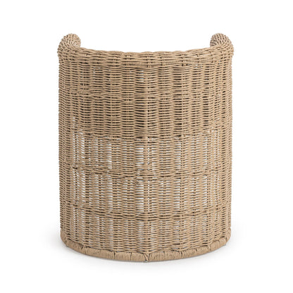 Natural Synthetic Wicker Outdoor Dining Chair Rami Outdoor Dining Chair Collection