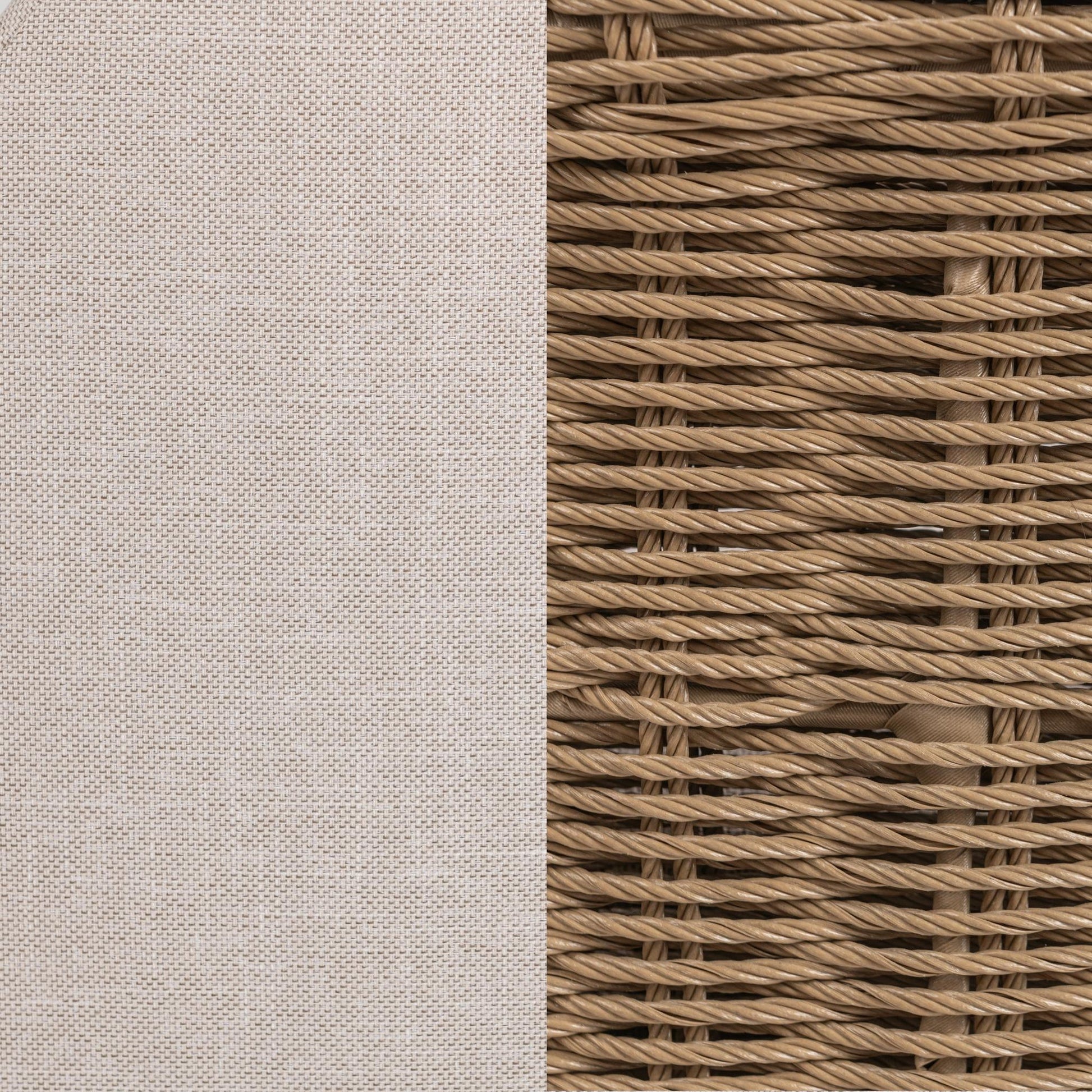 Natural Synthetic Wicker Outdoor Dining Chair Rami Outdoor Dining Chair Collection