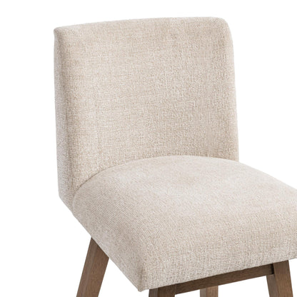 Vanilla Oat 100% Polyester Bar & Counter Stool Ava Swivel Counter Stool Collection