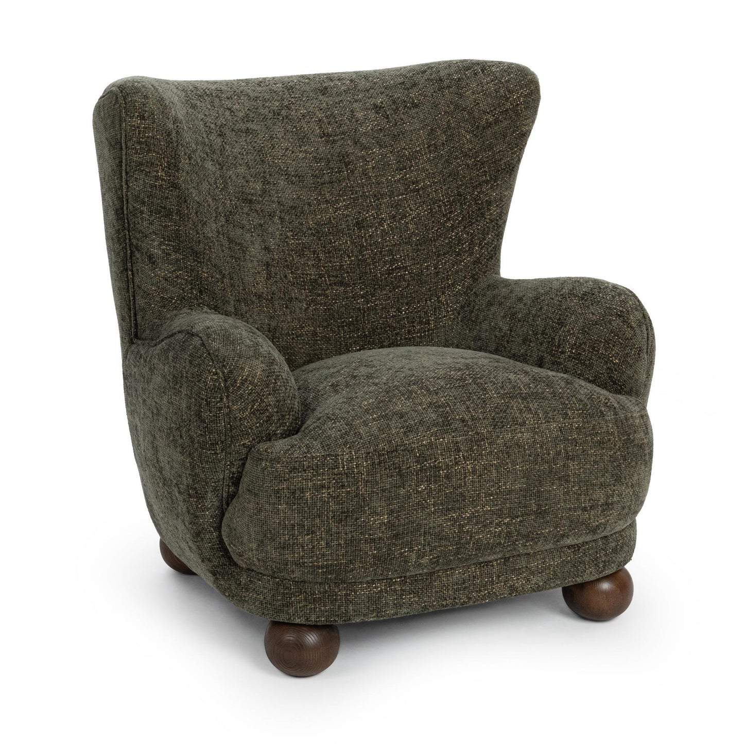 Winter Fir 100% Polyester Accent Chair Penelope Accent Chair Collection