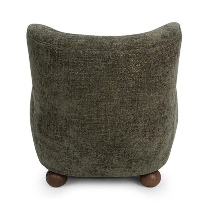 Winter Fir 100% Polyester Accent Chair Penelope Accent Chair Collection