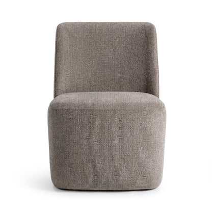 Smoke Taupe 100% Polyester Dining Chair Senna Dining Chair Collection