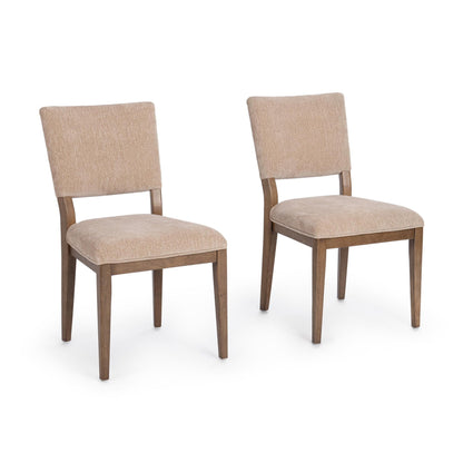 Wheat Husk 100% Polyester Dining Chair Arima Dining Chair Set of 2 Collection