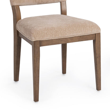 Wheat Husk 100% Polyester Dining Chair Arima Dining Chair Set of 2 Collection