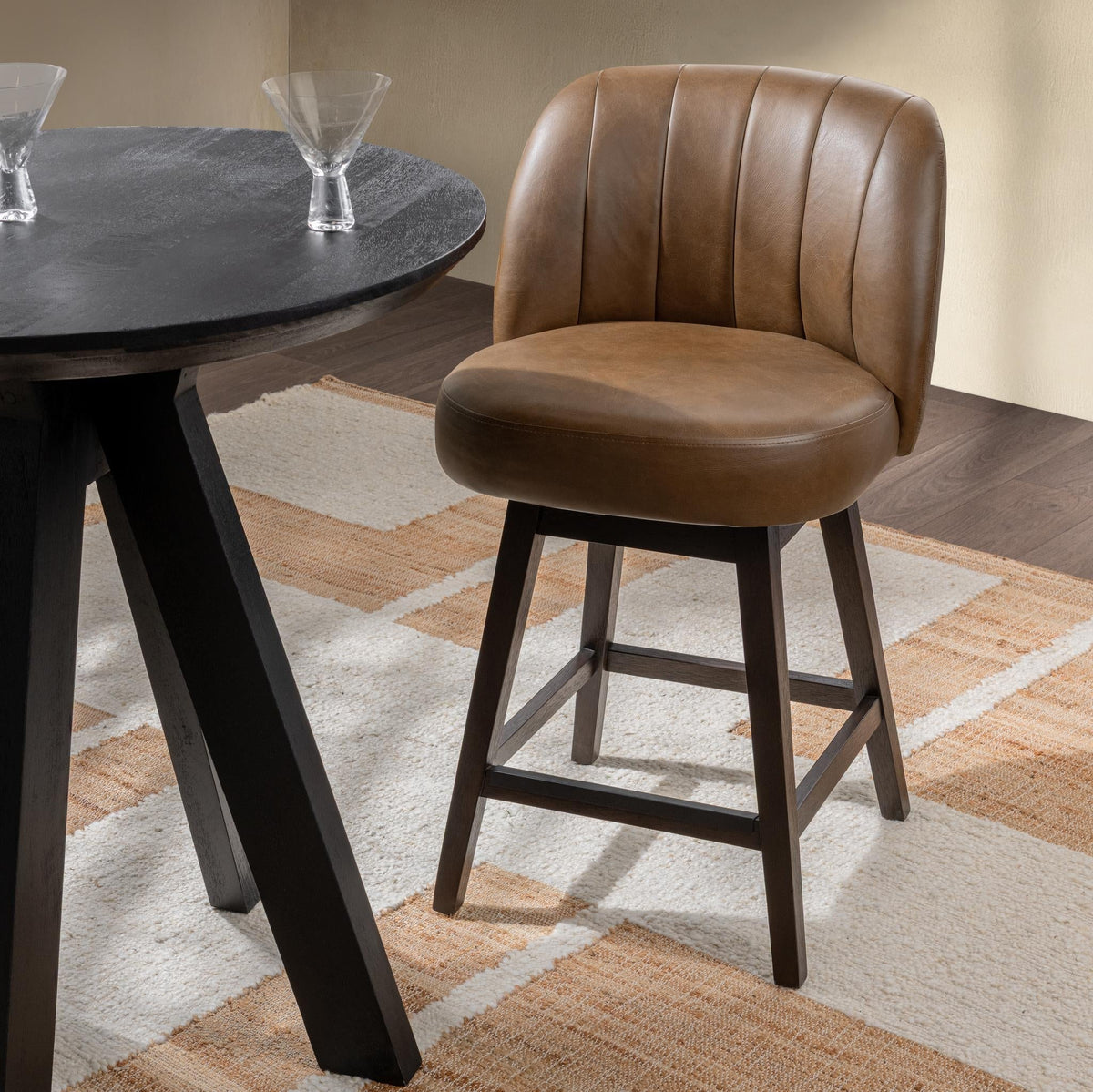 Refined Counter Stool