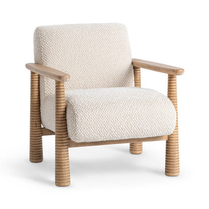 Caprice Accent Chair Beige Natural