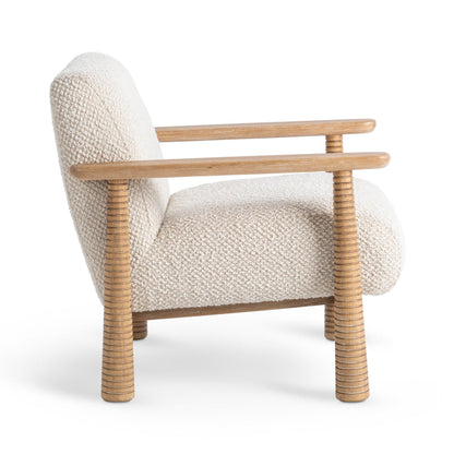 Caprice Accent Chair Beige Natural