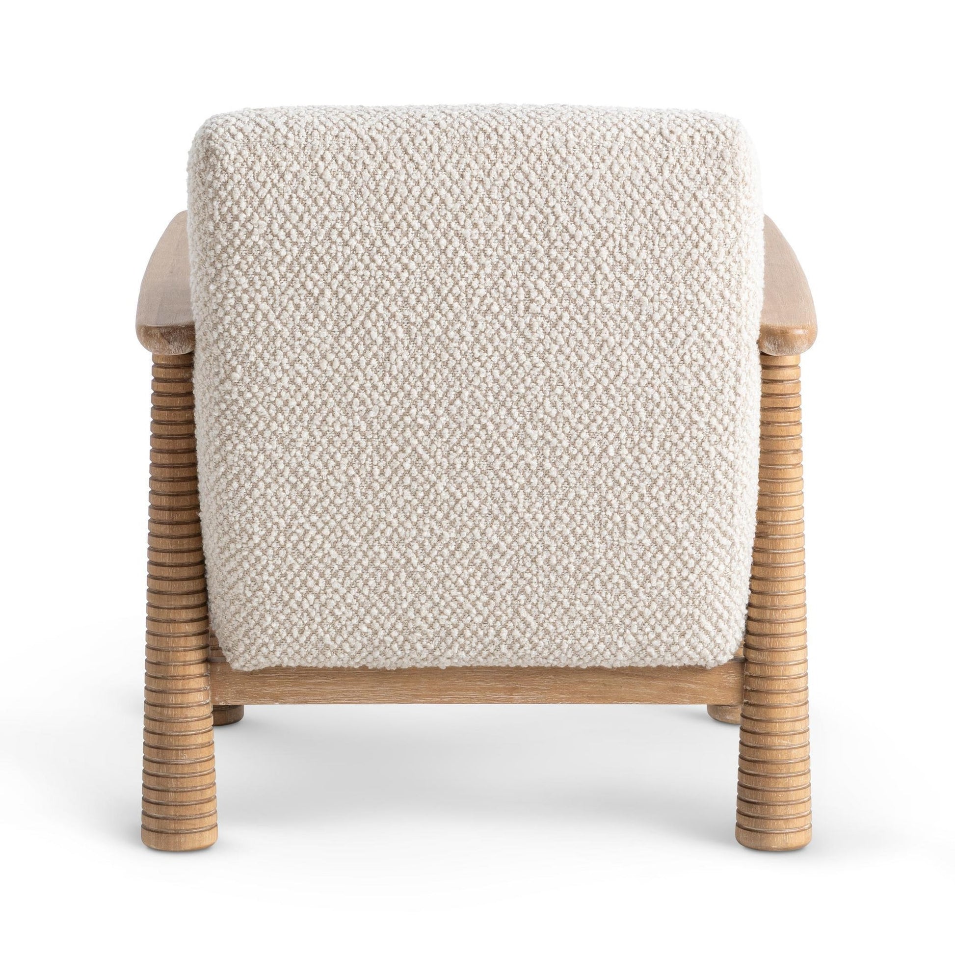 Beige Natural 80%Polyester20%Acrylic Accent Chair Caprice Accent Chair Collection
