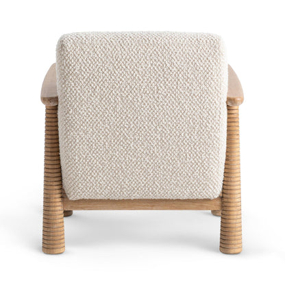 Beige Natural 80%Polyester20%Acrylic Accent Chair Caprice Accent Chair Collection