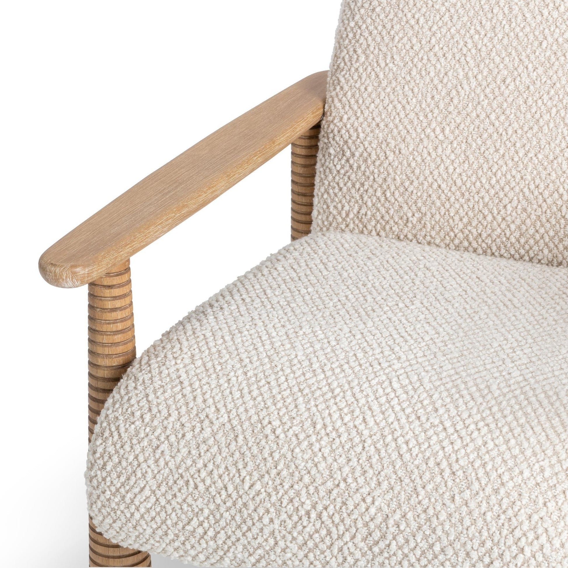Caprice Accent Chair Beige Natural