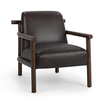 Azoria Accent Chair Dark Roast