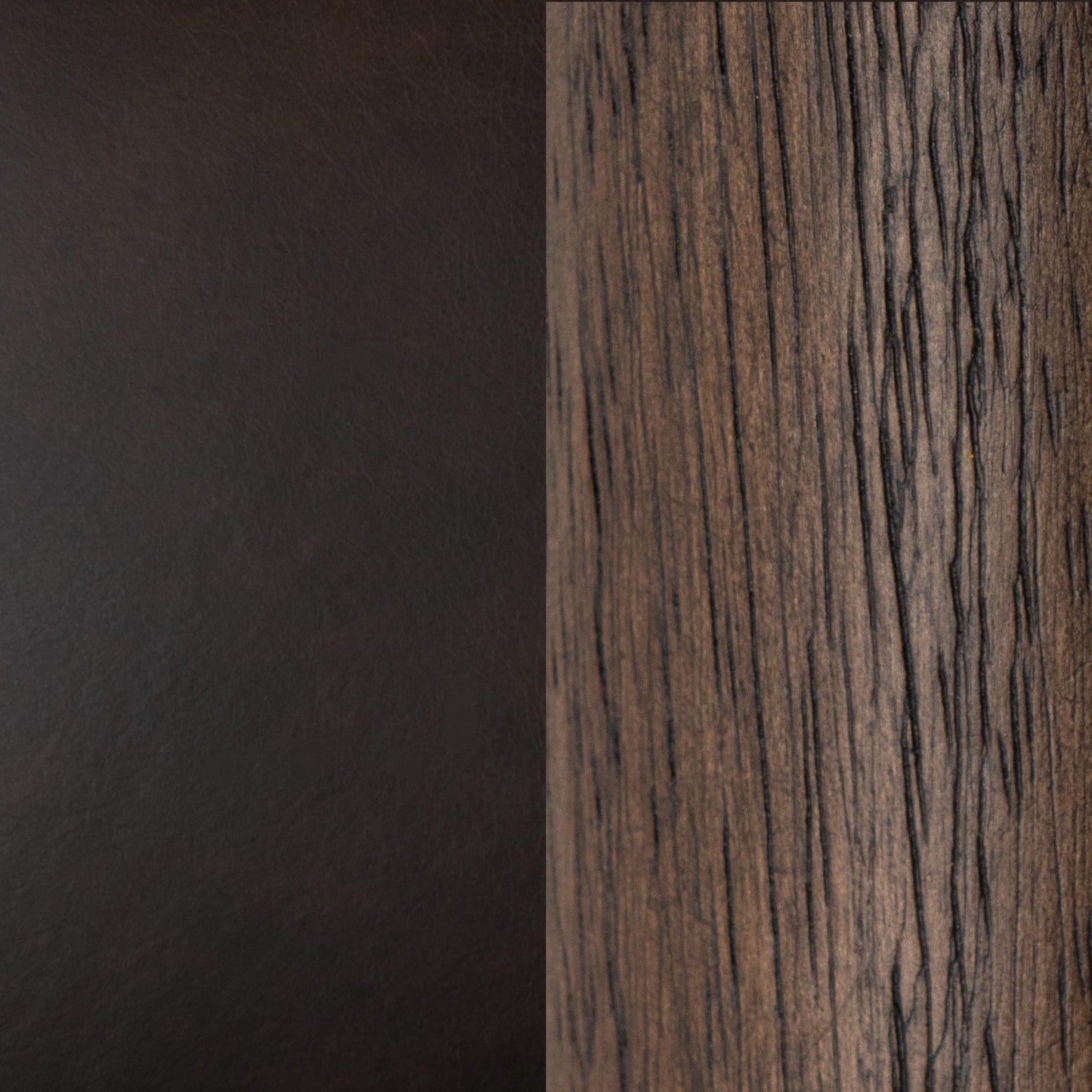 Dark Roast Top Grain Leather Accent Chair Azoria Accent Chair Collection