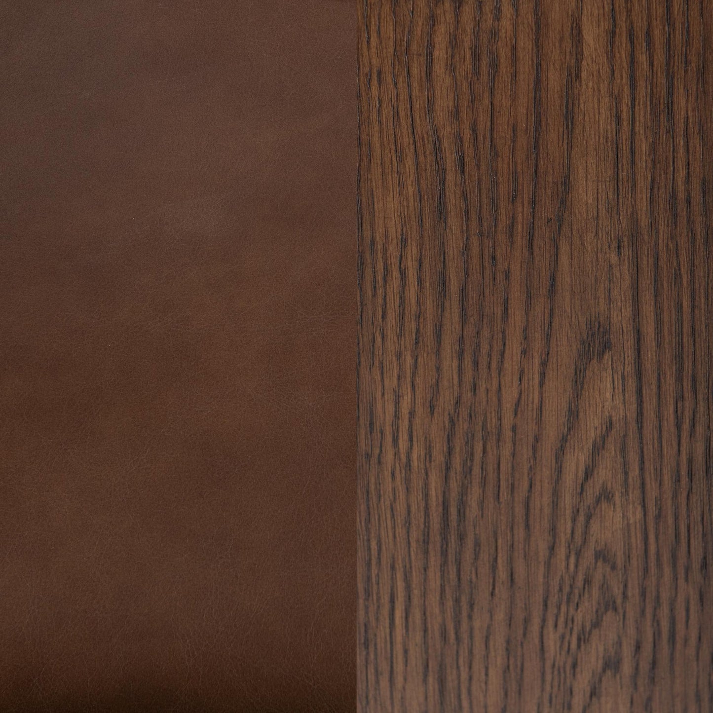 Rich Cocoa Top Grain Leather Accent Chair Julina Accent Chair Collection