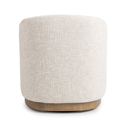 Toasted Linen 100% Polyester Accent Chair Diah Swivel Accent Chair Collection
