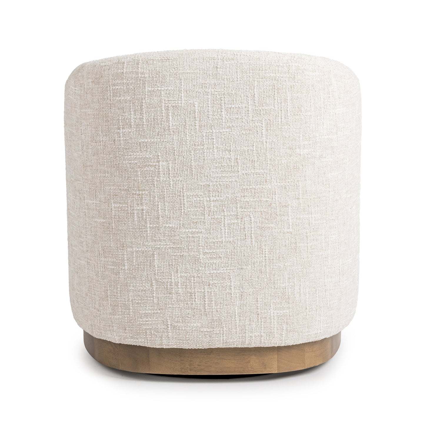 Diah Swivel Accent Chair Toasted Linen