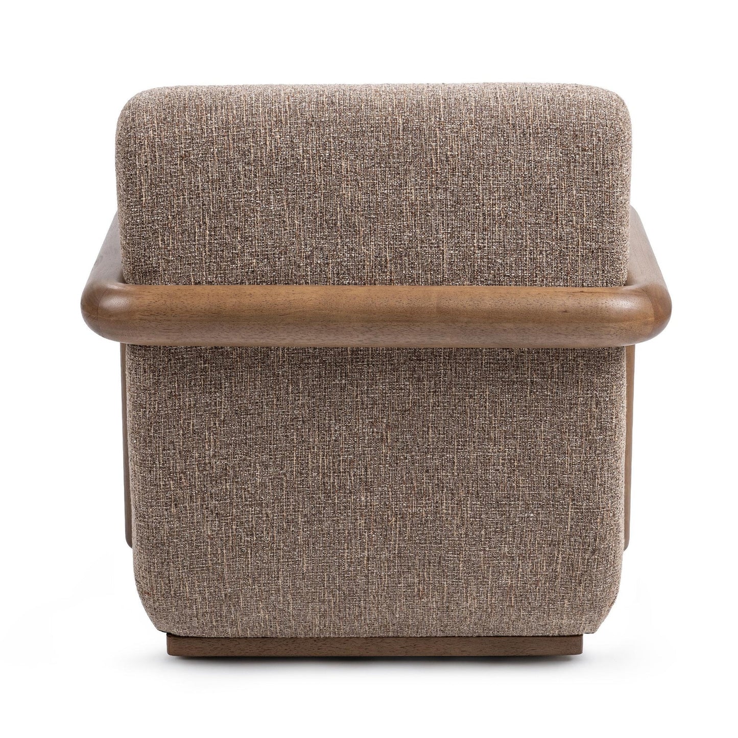 Warm Mocha 100% Polyester Accent Chair Welson Swivel Accent Chair Collection