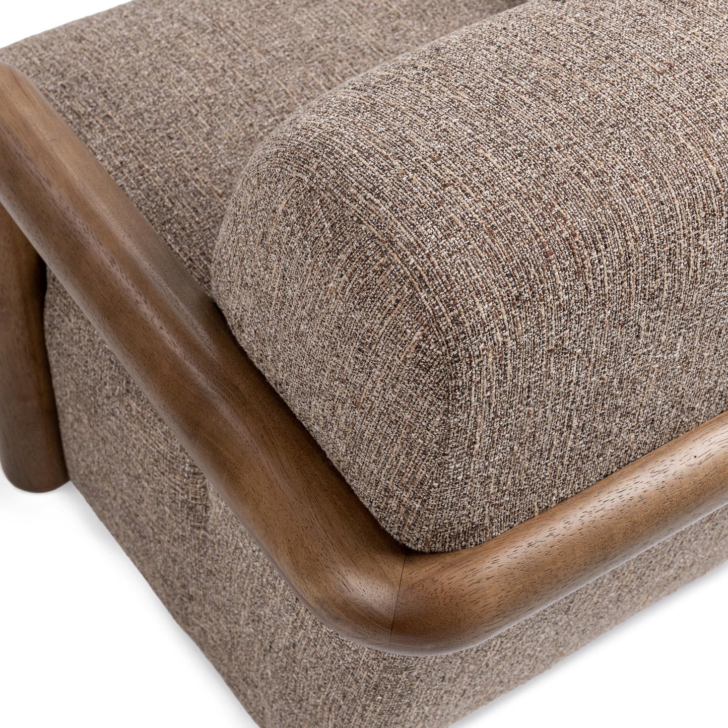 Welson Swivel Accent Chair Warm Mocha