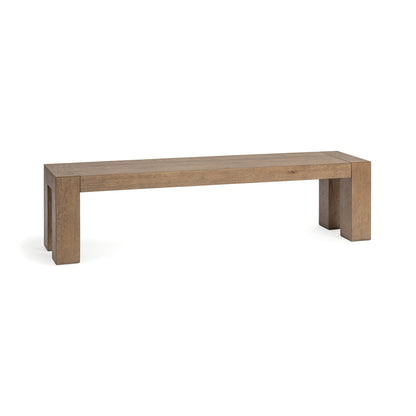 Café Brown Reclaimed Oak Dining Benche Bristol Bench Collection