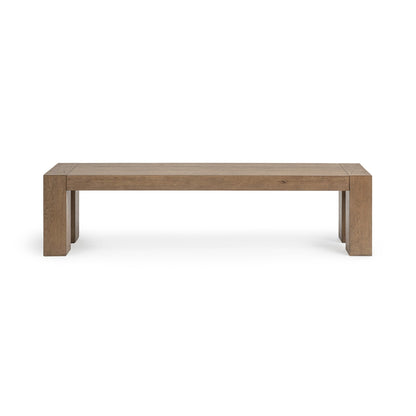 Café Brown Reclaimed Oak Dining Benche Bristol Bench Collection