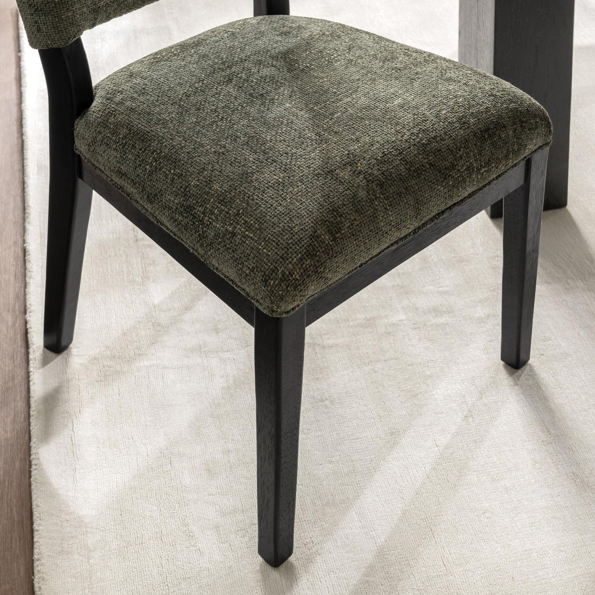 Winter Fir 100% Polyester Dining Chair Arima Dining Chair Set of 2 Collection