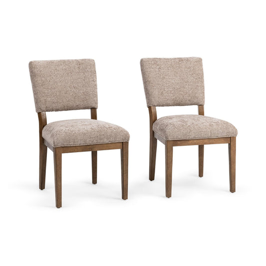 Arima Dining Chair Set of 2 Mushroom Taupe
