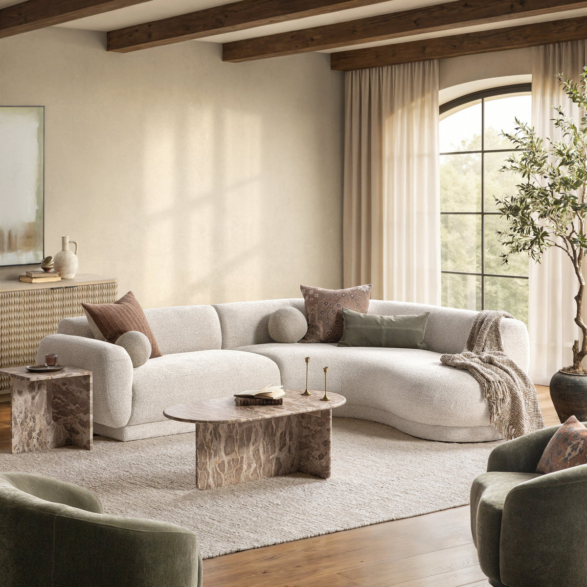 Elevated Sectional
