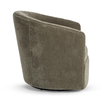 Olive Moss 100% Polyester Accent Chair Valencia Swivel Accent Chair Collection