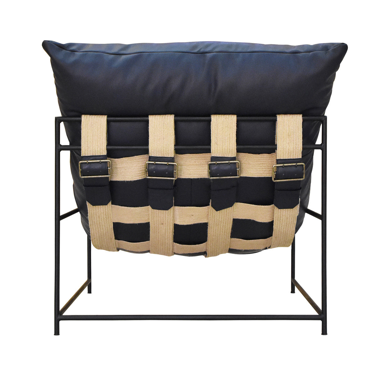 Indigo Top Grain Leather Accent Chair Palermo Accent Chair Collection