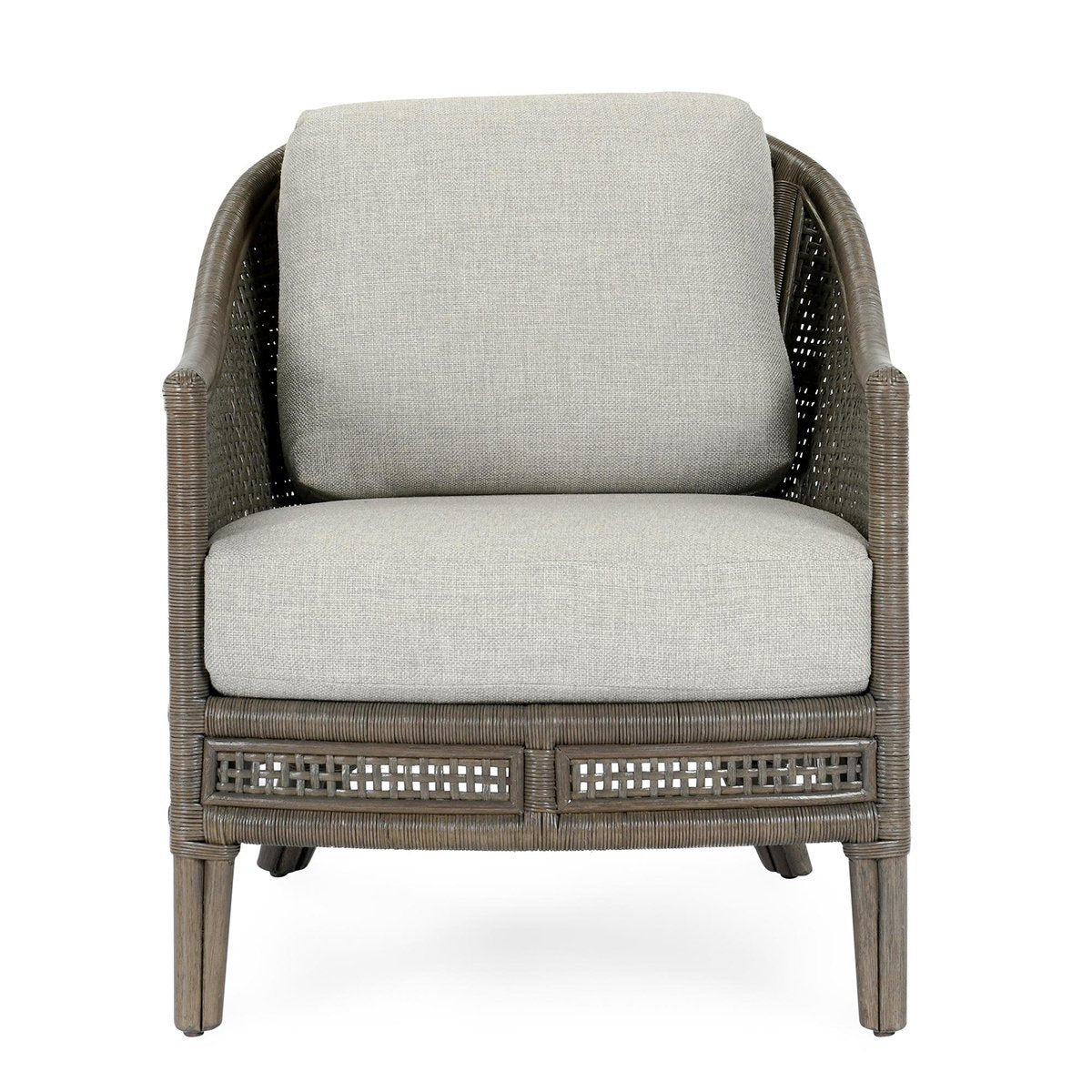 Pearl Gray/Oatmeal Accent Chair Jasmin Accent Chair Collection