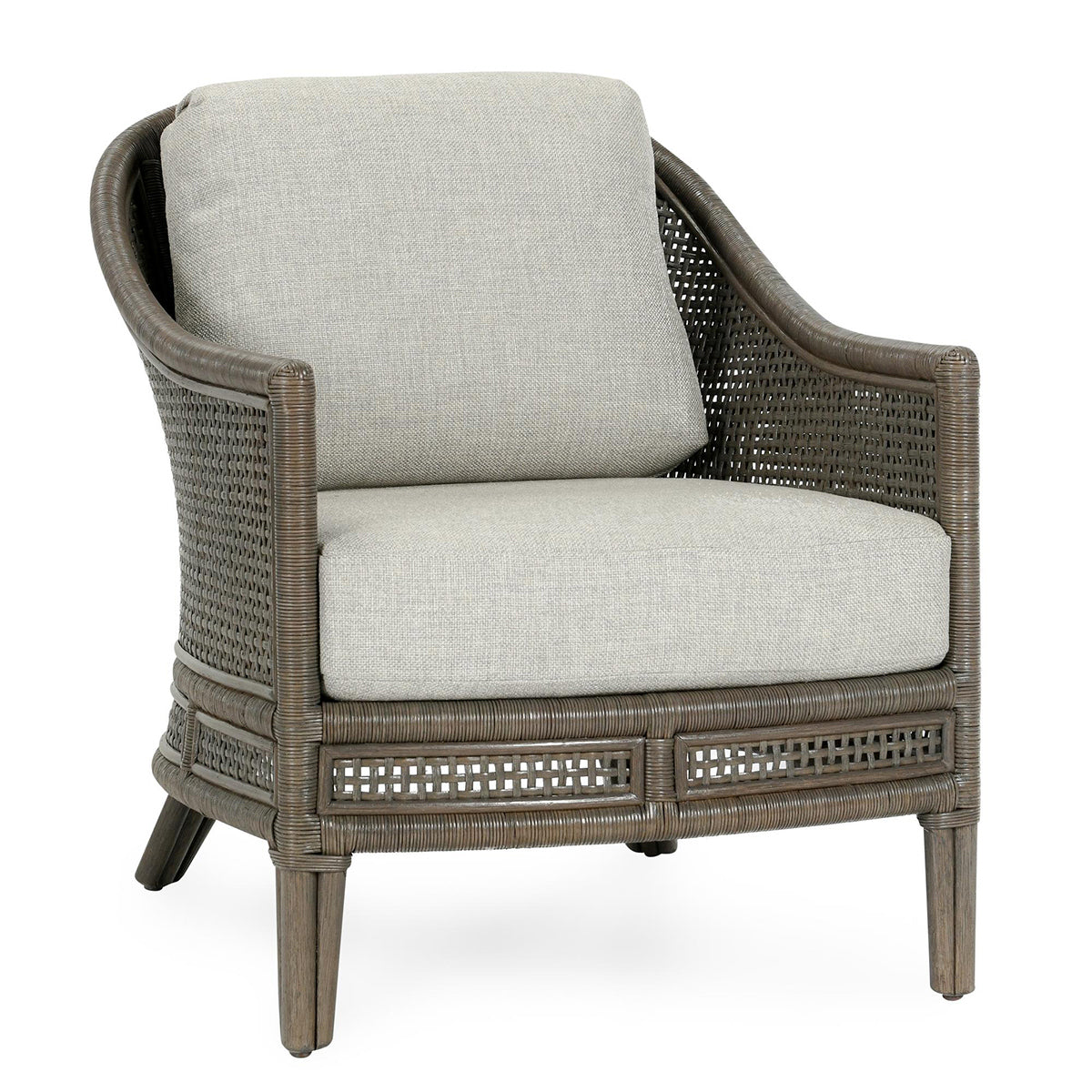 Pearl Gray/Oatmeal Accent Chair Jasmin Accent Chair Collection