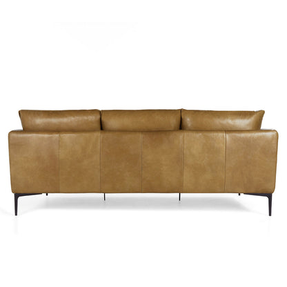 Adobe Tan Top Grain Leather Sofa Abigail Sofa Collection