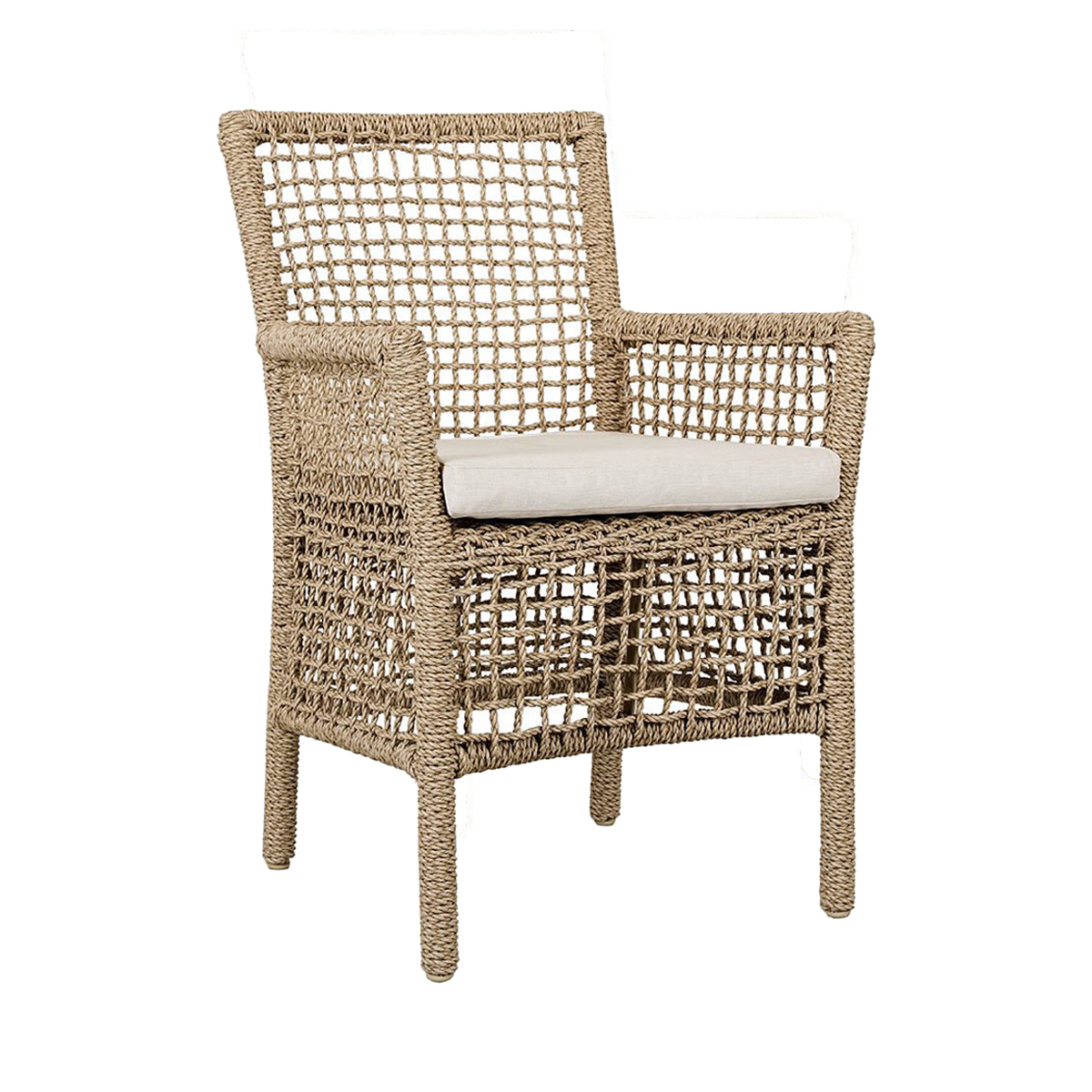 Natural Synthetic Hyacinth Rope Outdoor Dining Chair Brisbane Outdoor Dining Chair Collection
