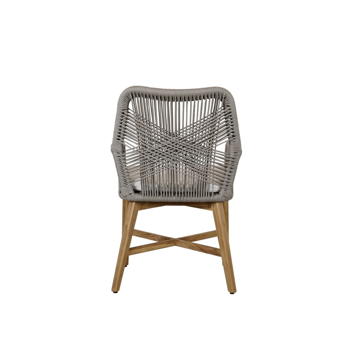 Gray Polypropylene Rope Outdoor Dining Chair Marley Outdoor Dining Chair Collection