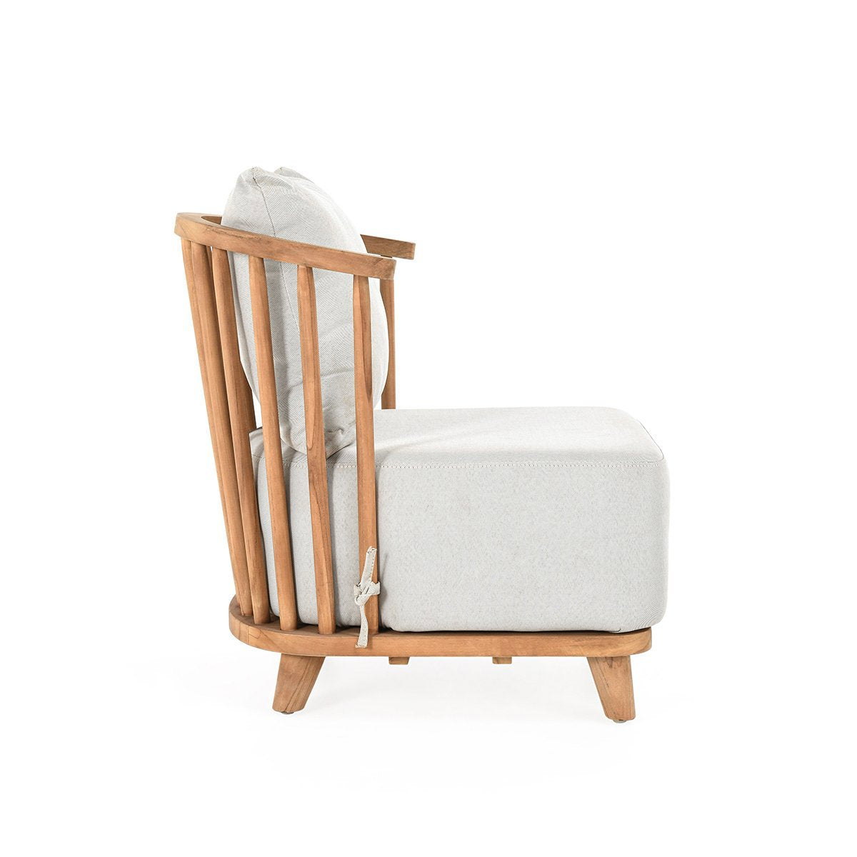 Natural Teak Wood Outdoor Accent Chair Hearst Outdoor Accent Chair Collection
