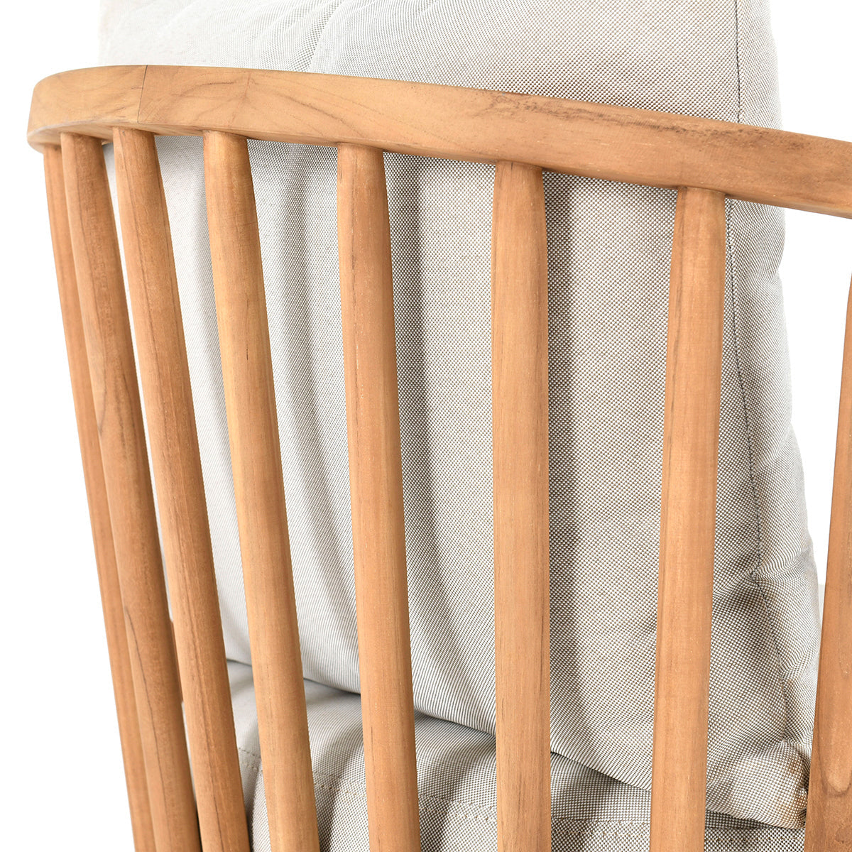 Natural Teak Wood Outdoor Accent Chair Hearst Outdoor Accent Chair Collection