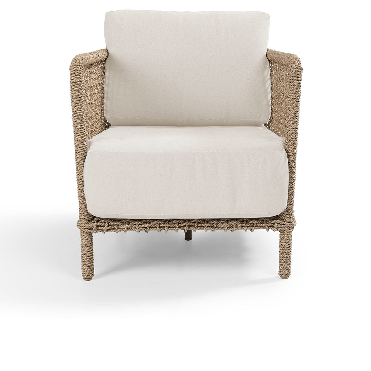 Natural Synthetic Hyacinth Rope Outdoor Accent Chair Brisbane Outdoor Accent Chair Collection