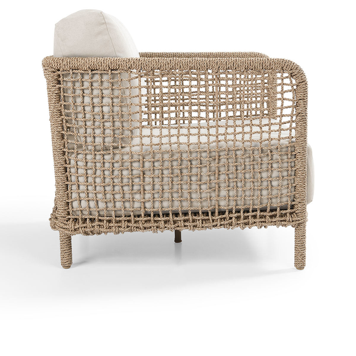 Natural Synthetic Hyacinth Rope Outdoor Accent Chair Brisbane Outdoor Accent Chair Collection