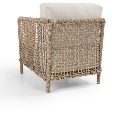 Natural Synthetic Hyacinth Rope Outdoor Accent Chair Brisbane Outdoor Accent Chair Collection