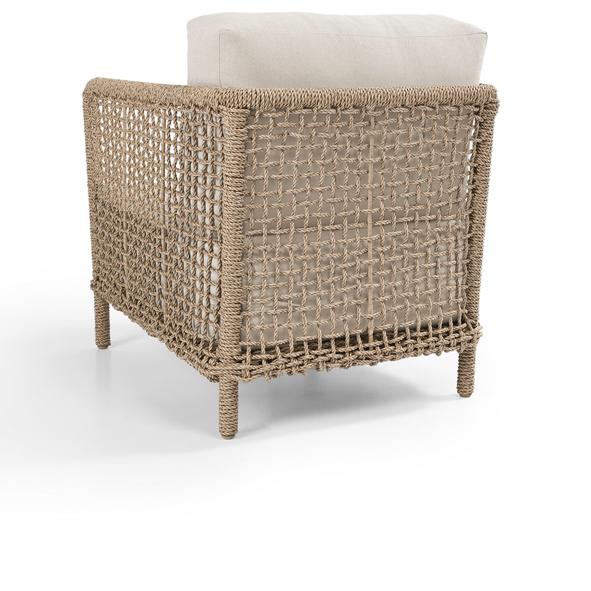 Natural Synthetic Hyacinth Rope Outdoor Accent Chair Brisbane Outdoor Accent Chair Collection
