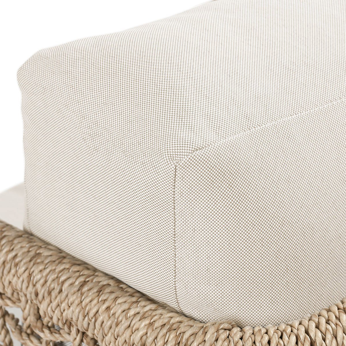 Natural Synthetic Hyacinth Rope Outdoor Accent Chair Brisbane Outdoor Accent Chair Collection