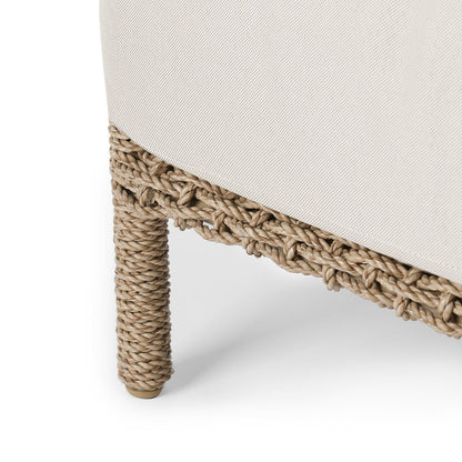 Natural Synthetic Hyacinth Rope Outdoor Accent Chair Brisbane Outdoor Accent Chair Collection