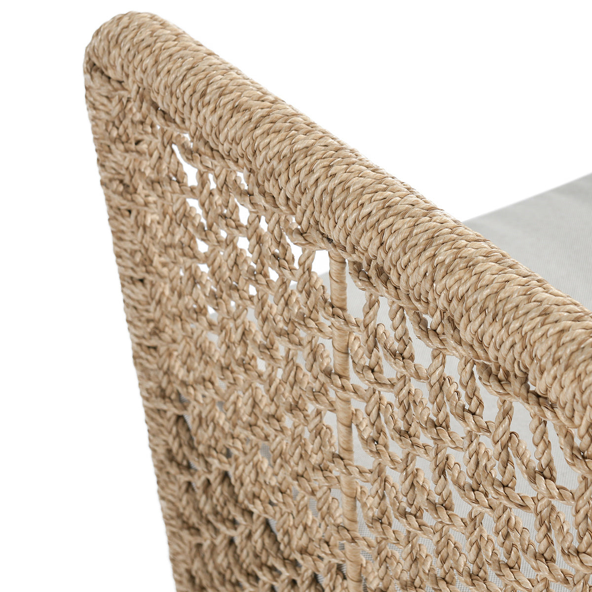 Natural Synthetic Hyacinth Rope Outdoor Accent Chair Brisbane Outdoor Accent Chair Collection
