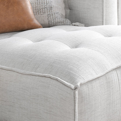 Beige 82% Polyester/18% Viscose Sectional Element 2 Piece Sectional Collection