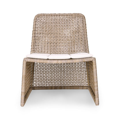 Linen High Density Polyethylene Outdoor Accent Chair Michelle Outdoor Accent Chair Collection